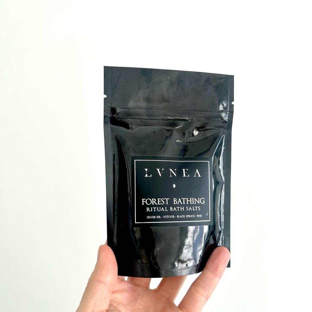 LVNEA Forest Bathing Ritual Bath Salts New Unopened